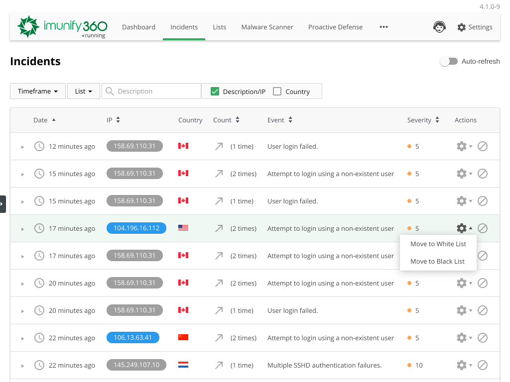 Advanced Security for Linux Web Servers Imunify360